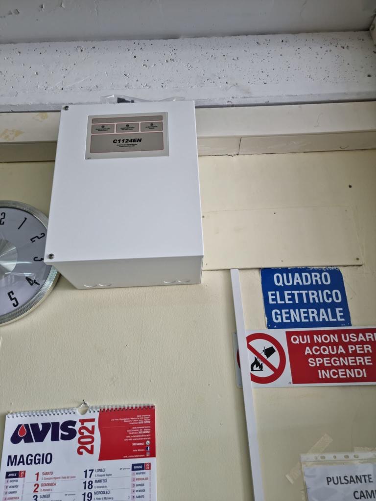 centrale antincendio